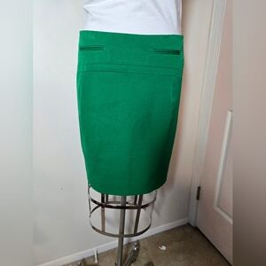 Express / Green Pencil Skirt / Size 2